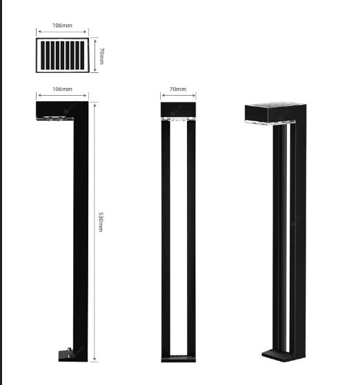 Solar Powered Path Light