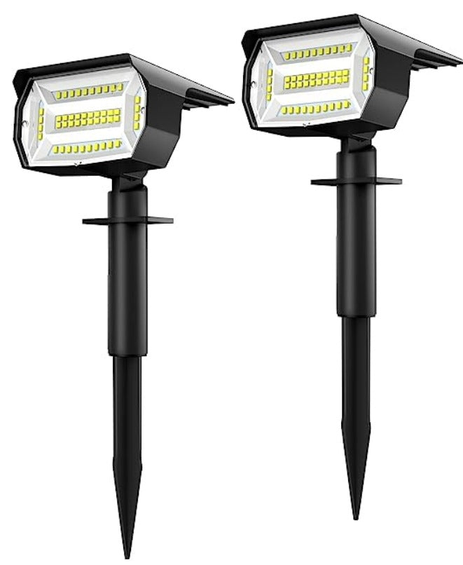 50 LED Solar Spot Lights (Pack of 2)