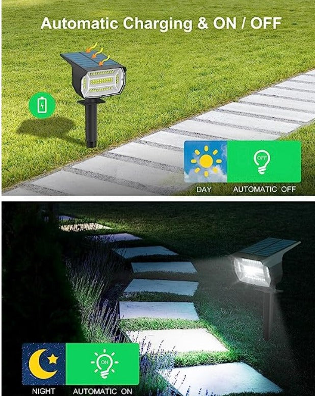 50 LED Solar Spot Lights (Pack of 2)