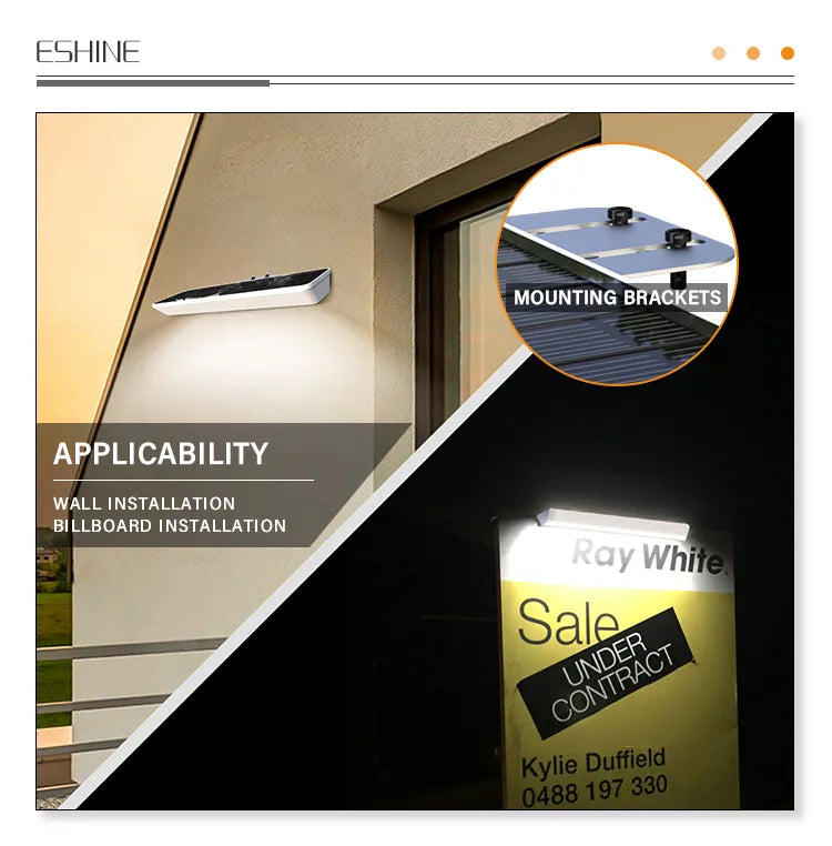 Solar Advertising Boards | 2 PIECES SET