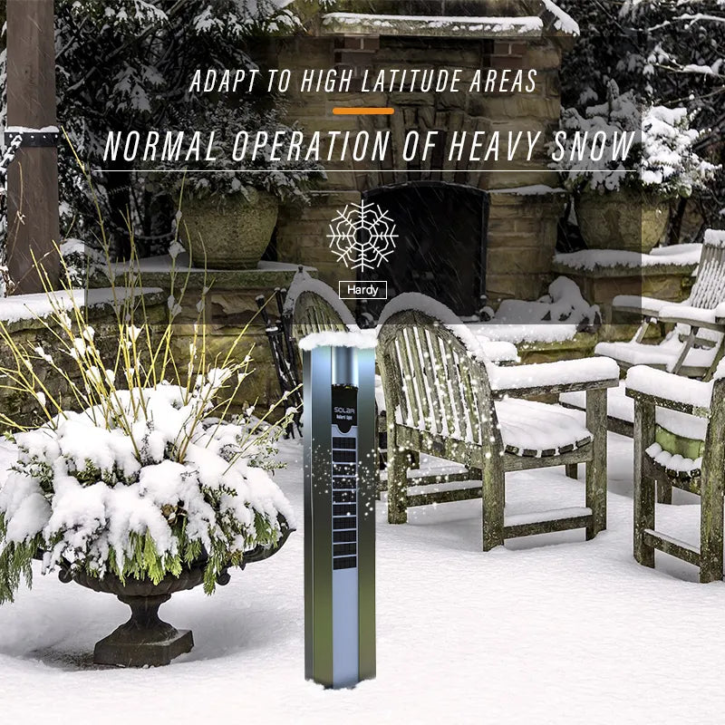 Double-Side Solar Light