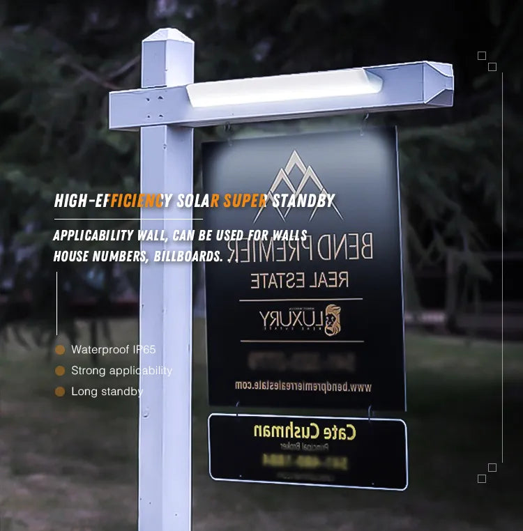 Solar Advertising Boards | 2 PIECES SET