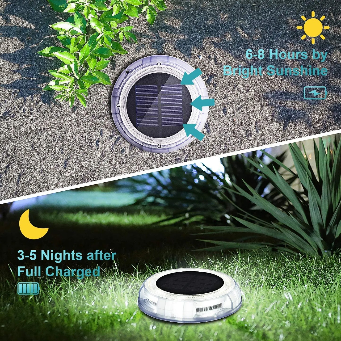 Solar Colorful Deck Solar Lights