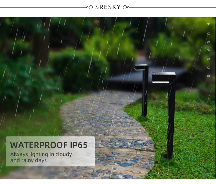 Solar Powered Path Light