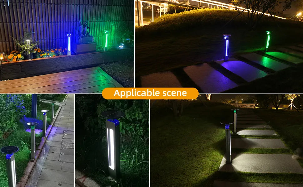 Solar Bollard Lights | Sound Sensor 500LM
