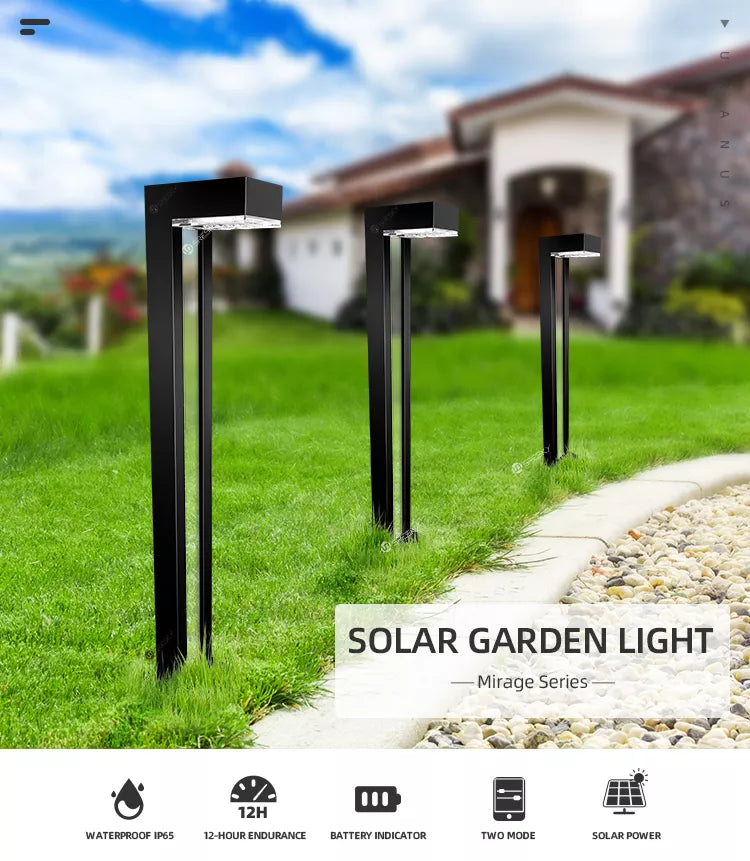 Solar Powered Path Light