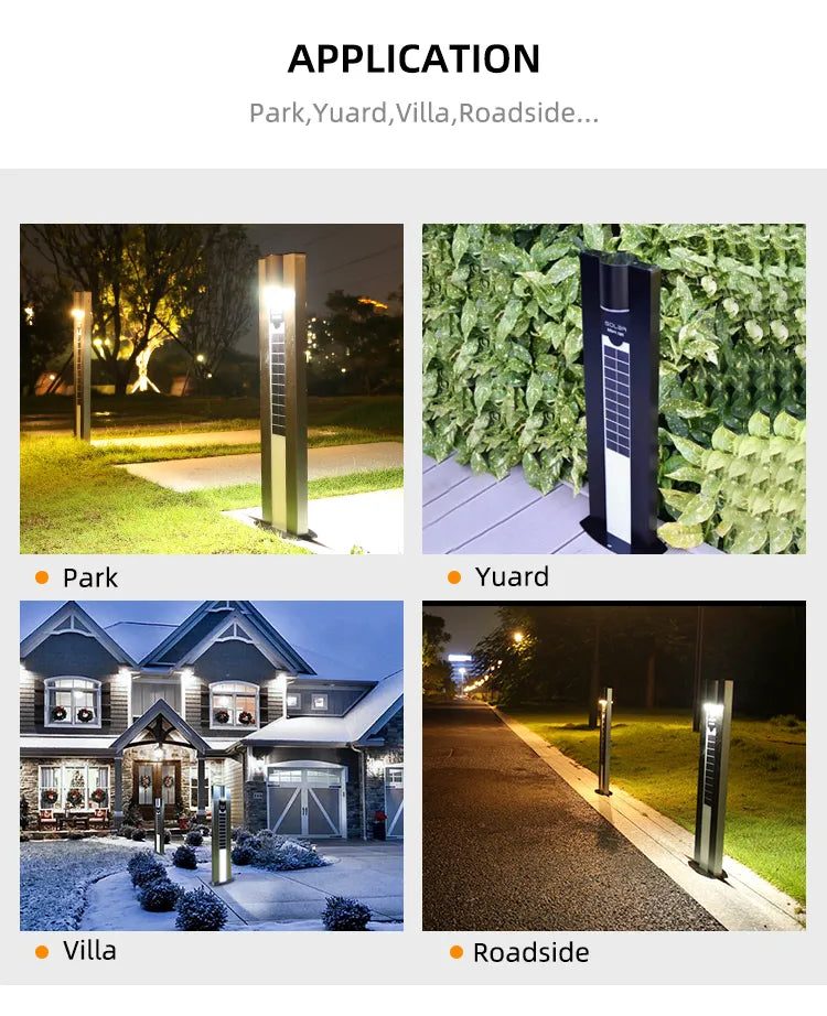 Double-Side Solar Light
